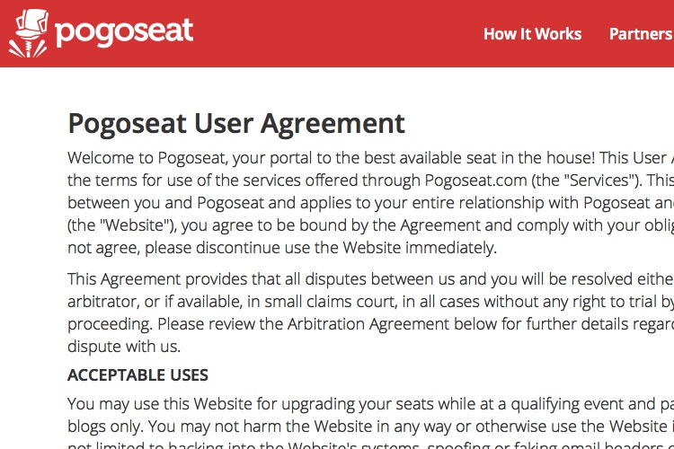 Screenshot of Pogoseat 